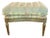 19th C. French Louis XVI Giltwood Ottoman For Sale