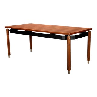 Vintage Coffee Table in Beech, 1960s For Sale