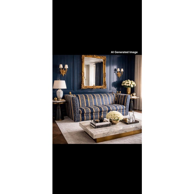 English Country House Style! This knole sofa is based on a 17th century sofa and is brought into the modern world with a...