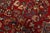 1990s Mashad Rug 9’7” X 12’3” Red Wool Vintage Traditional Hand-Knotted Carpet For Sale - Image 5 of 14