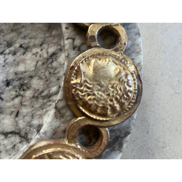 Late 19th Century Italian Marble Tray For Sale - Image 4 of 9