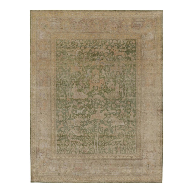 Rug & Kilim’s Modern Rug in ‘The Tree of Life’ Pictorial Design For Sale