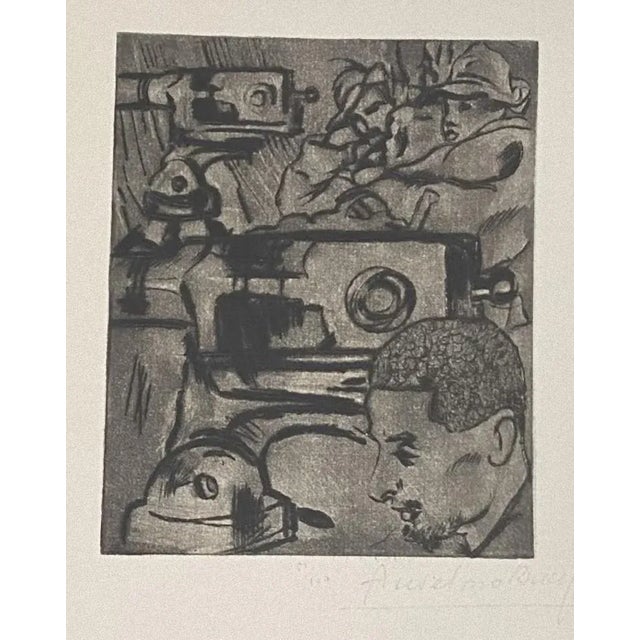 Anselmo Bucci, Military, Etching, 1917 For Sale - Image 3 of 3
