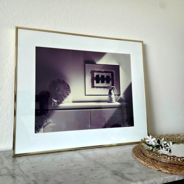 Antonio M. Sanchez Signed Still Life Art | Gold Framed Contemporary Artwork For Sale In Phoenix - Image 6 of 8