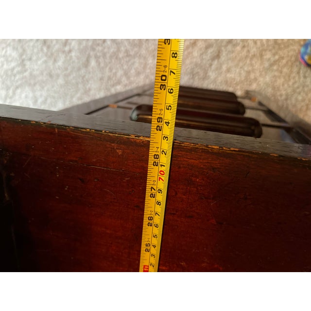 Antique Early 1900's Roll Top Desk For Sale - Image 10 of 12