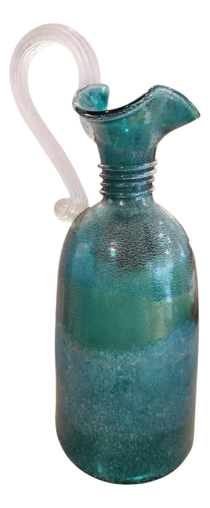 Green Murano Vase, 1990s