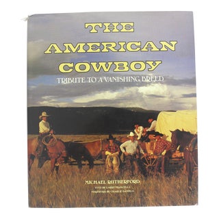 1990s The American Cowboy Hardcover Coffee Table Book, Western Style For Sale