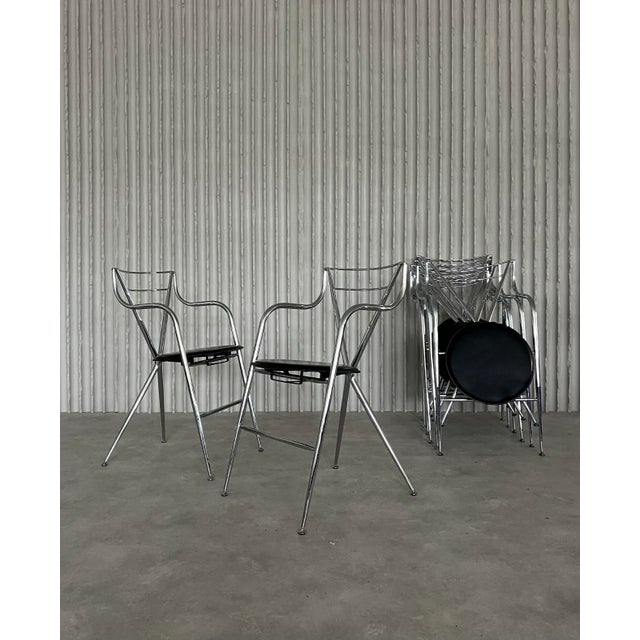 Cinderella Chairs from Hiroyuki Yamakado, Set of 8 For Sale - Image 6 of 11