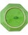 French Vintage Cafe De La Paix Paris Green Ceramic Ashtray For Sale - Image 3 of 9