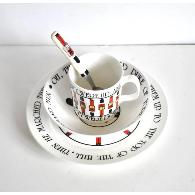 English English Child's Duke of York Cup, Bowl, & Plate - Set of 4 For Sale - Image 3 of 10