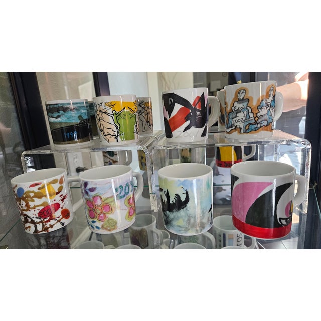 Various Artists Complete Vintage Royal Copenhagen Small Mug Collection (1967–2014) – 48 Pieces For Sale - Image 4 of 8