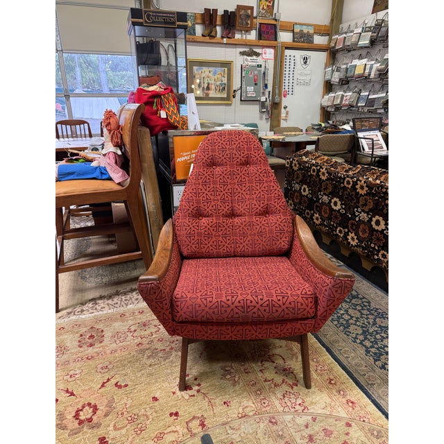 Mid-Century Modern 1960s Mid Century Adrian Pearsall Lounge Chair, Attributed For Sale - Image 3 of 4