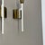 Brass Tube Theatre Wall Light Sconces in the style of Stilnovo, Italy, 1950, Set of 2 For Sale - Image 6 of 16