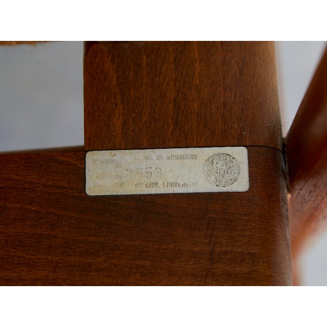 Model 650-15 Rocking Chair by Ib Kofod-Larsen for Chr. Linneberg Møbelfabrik, 1960s For Sale - Image 14 of 18