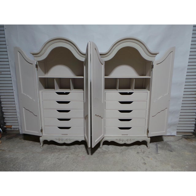 Rococo Rococo Style Unique 2 Door Wardrobes For Sale - Image 3 of 11
