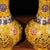 Metal Monumental Chinese Imperial Style Cloisonné Vase With Gilt Openwork Dragon Panels - 13.5 LBS For Sale - Image 7 of 9
