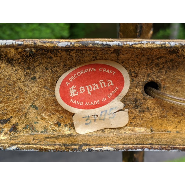 Medieval Spanish 7 Spear Torch Sconce Wall Light Fixture in Hammered Wrought Iron Chairish