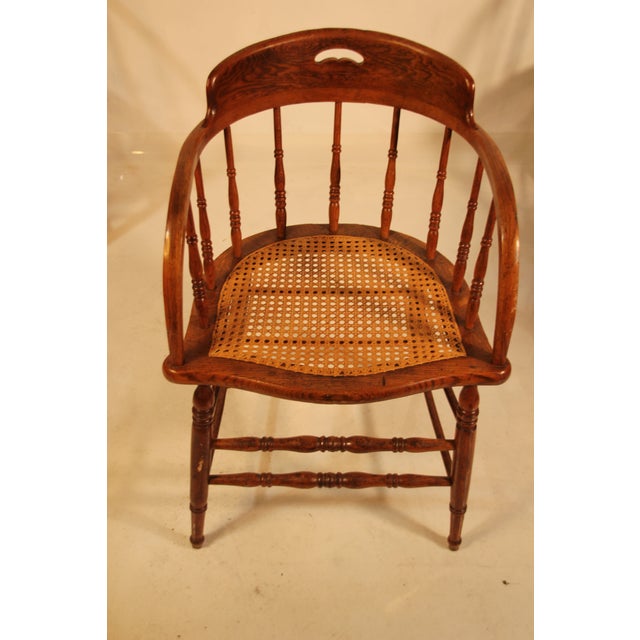 1920s Early 20th Century Barrel Back Fire House Chairs - Set of 12 For Sale - Image 5 of 8
