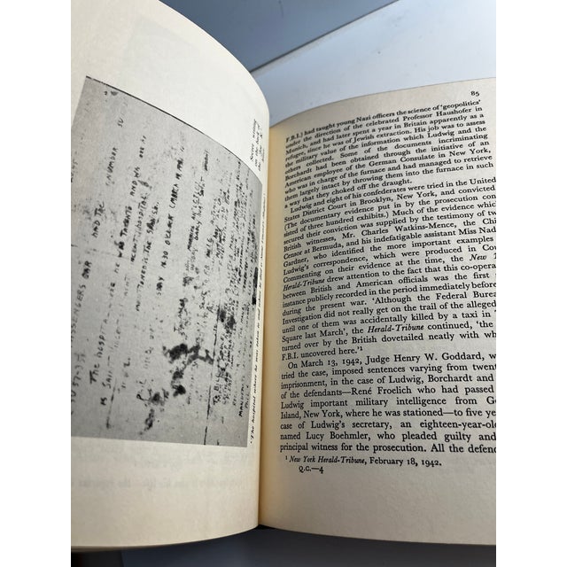 1960s 1963 Room 3603 British Intelligence Book For Sale - Image 5 of 7