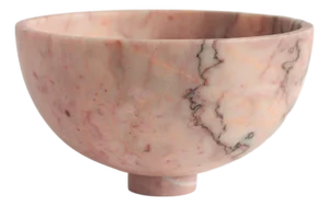 Pink Marble Fruit Bowl from Kiwano Concept
