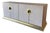 Vintage Post Modern Herringbone Credenza by Ello For Sale