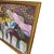 Contemporary Whimsical Horse Painting Original | Folk Art Style Wall Art | Colorful Horses Under Moon | Framed Acrylic Painting 13x13 | Eclectic Decor For Sale - Image 3 of 6