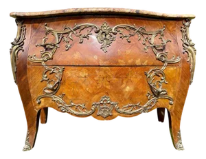 Louis XV Marquetry and Bronze Chest of Drawers