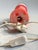 Pink Italian Hand-Carved Pink Alabaster Urn Lamp with White Opaline Glass Shade, 1970s For Sale - Image 8 of 10