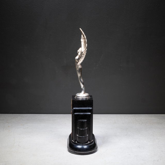 Art Deco Vintage Trophy With Bakelite Base c.1950 For Sale - Image 3 of 6