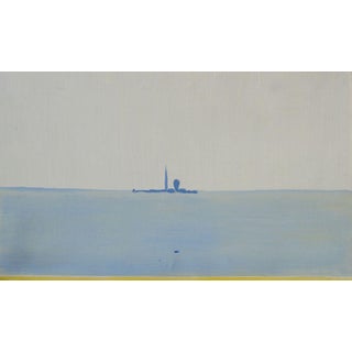 Virgilio Guidi, Marina San Giorgio Venezia, 1968, Oil on Canvas For Sale