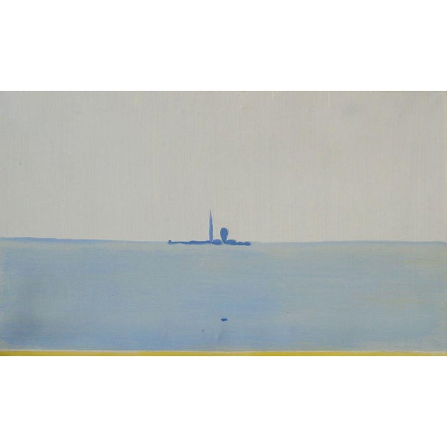 Virgilio Guidi, Marina San Giorgio Venezia, 1968, Oil on Canvas For Sale