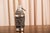 Vintage Ornate Silver & Brass Cigarette Holder Cup | Mid Century Smoking Collectible For Sale - Image 4 of 8