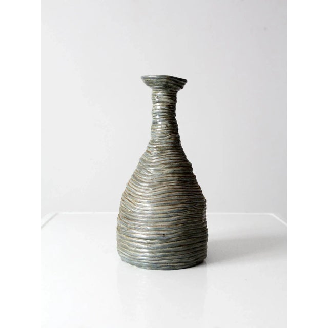 Vintage Studio Pottery Vase For Sale - Image 4 of 11