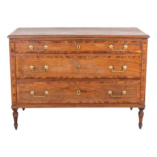 18th Century Italian Louis XVI Period Chest Of Drawers For Sale