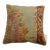 Blue Oushak Rug Pillow rug no. p2717 For Sale