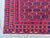 Mushwani Red and Blue Andkhoy Hand-Knotted Wool Rug - 6'4" X 9'11" For Sale - Image 6 of 11