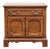 Bassett Furniture Solid Walnut Early American 26" Cabinet Nightstand 260-2060-271 For Sale