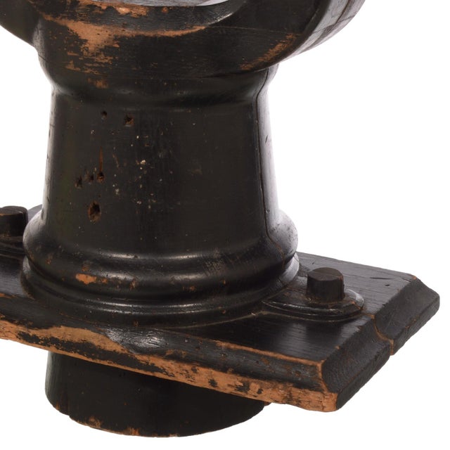 Vintage Foundry Mold Wood Bookends - a Pair For Sale - Image 9 of 10