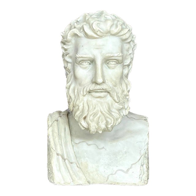 Vintage Boho Bust of Man For Sale