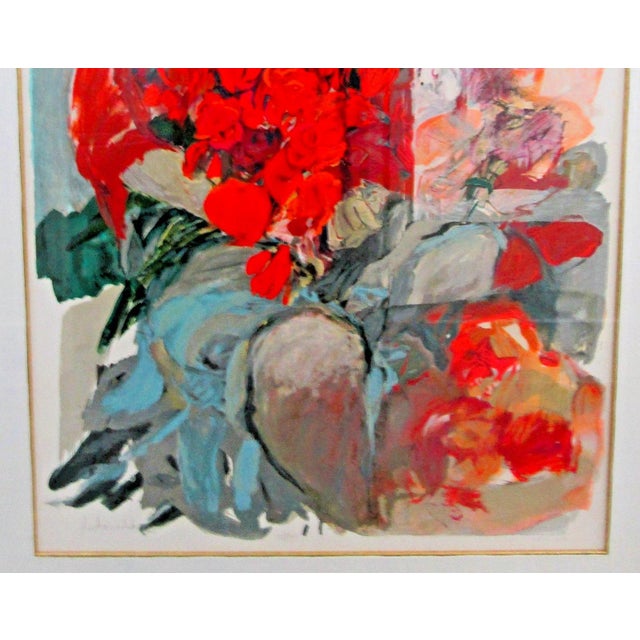 Huge Lea Avizedek La Maitresse the Mistress Signed and Numbered Framed Serigraph For Sale In Miami - Image 6 of 11