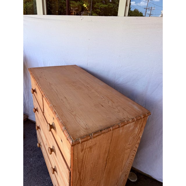 19th Century Pine Regency Chest For Sale - Image 9 of 15