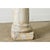 A fabulous 18th century carved stone column from Portugal, best described as Gothic or Romanesque in style, using the...