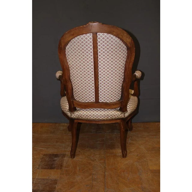 Set of Louis XV Armchairs For Sale - Image 4 of 12