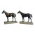 Early 20th Century Bronze Horses Bookends - A Pair For Sale