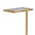 Traditional Regina Andrew Liam Steel Drink Table, Gold For Sale - Image 3 of 6