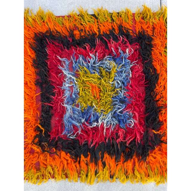 Colorful Turkish Angora Runner For Sale - Image 12 of 12