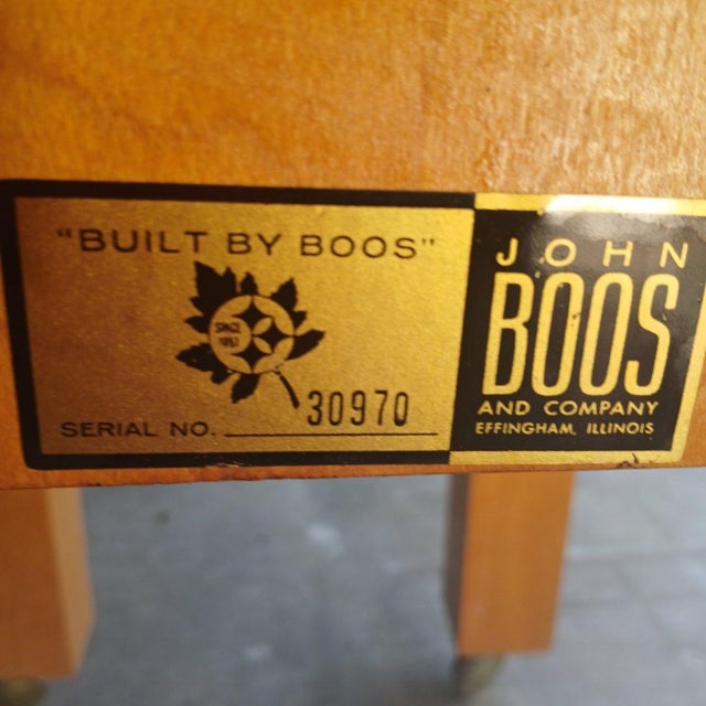 1970s Boos Butcher Block For Sale - Image 4 of 4