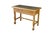 Victorian Antique American Empire Style Quartersawn Oak Library Table Console Writing Desk For Sale - Image 3 of 18