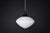 Mid-Century Modern Large Mid-Century Pendant in Opaline Glass, Europe, 1950s For Sale - Image 3 of 18