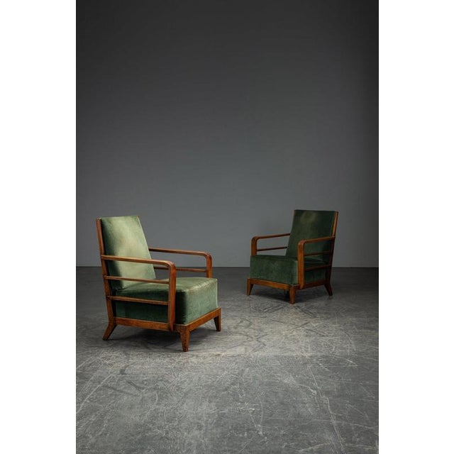 Reconstructionist Armchairs, 1950s, Set of 2 For Sale - Image 5 of 14
